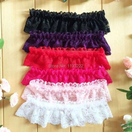 Wholesale Women Lady Sexy Lace Soft Cosplay Maid Elastic Leg Garter Belt Stocking Sock Thigh Ring