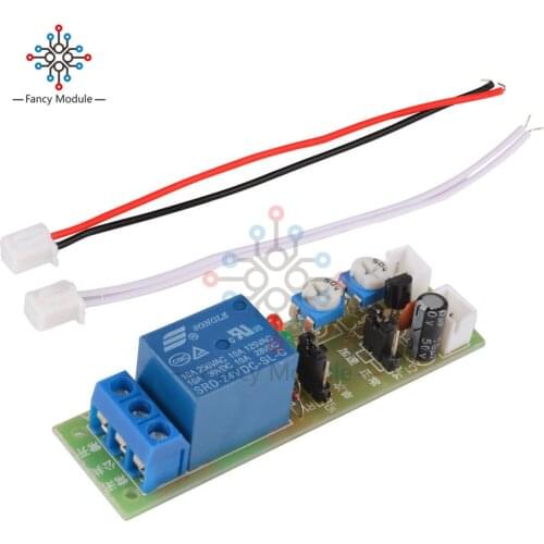 Adjustable Cycle DC 5V 12V 24V 60min Timer Delay On/Off Switch Relay Module Board Timer Control Switch Relay Module