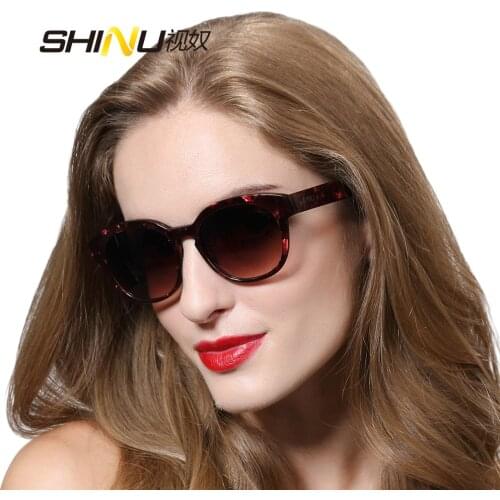 SHINU brand sunglasses vintage rero round sun glasses women fashion luxury sunglass SH5011