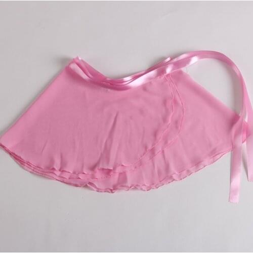 Womens Chiffon Ballet Tutu Dance Skirt Dance Skate Wrap Scarf 3 Sizes Girls Basic Practice Ballet Skirt