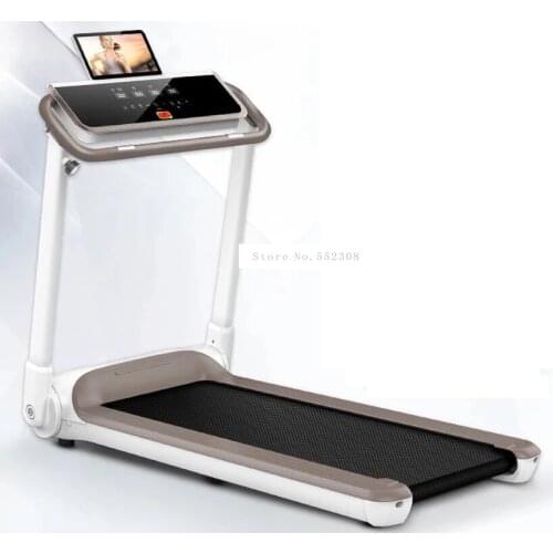 0.8-14KM/H Household Intelligent Foldable Mini Treadmill Ultra-silent Indoor Mute Running Family Fitness Training Equipment 588W
