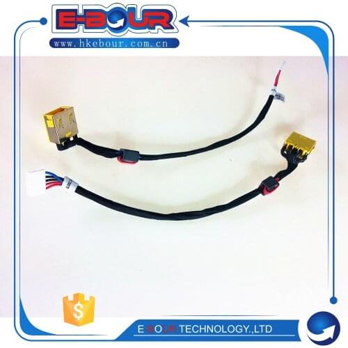 10pcs/lot Laptop DC Jack with Cable for Lenovo G500S G505S G400S G405S dc power jack