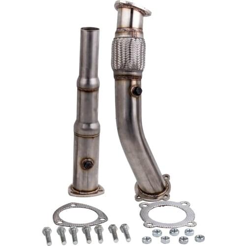 3" Stainless Exhaust Decat DE CAT Down Pipe For VW Golf MK4 Bora 1.8T
