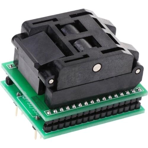 TQFP32 QFP32 TO DIP32 IC Programmer Adapter Chip Test Socket SA663 Burning Seat