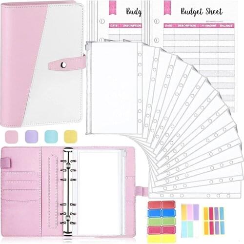 Budget Binder with Cash Envelopes, Money Saving Binder, Money Organizer for Cash, Budget Binder for Saving Money
