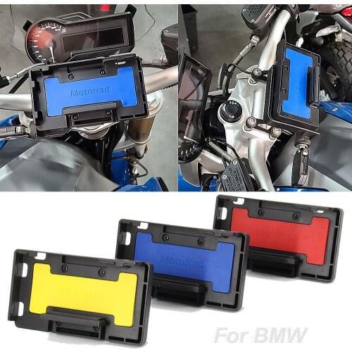 For BMW R1200GS R1250GS ADV S1000XR F850GS F750GS F650GS F700GS Wireless charger Fast charge Mobile Phone Navigation Bracket