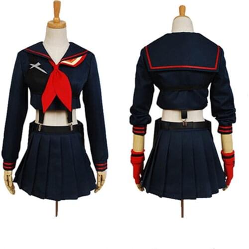 KILL la KILL Ryuko Matoi Cosplay Costumes japanese Anime Party Halloween Costume For Women Girls Dress Custom Made