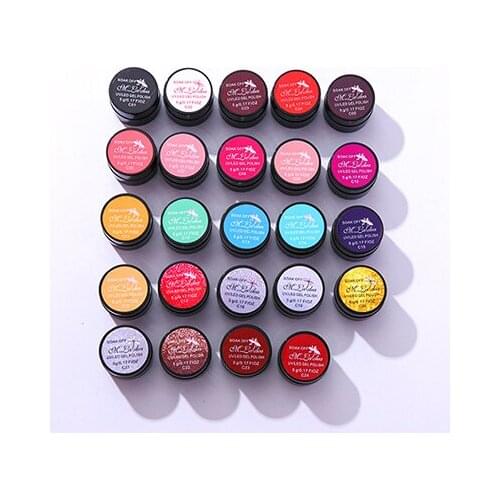 5ml/Box Nail Art Line Polish Gel Kit For UV/LED Paint Nails Drawing Polish Lacquer DIY Painting Varnish Liner Gel Tool 24 Colors