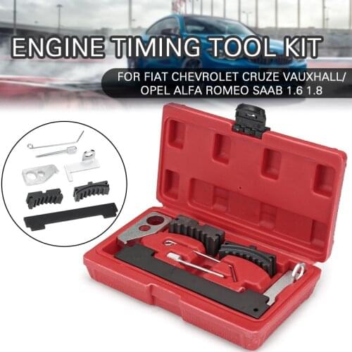 7Set/Pcs Camshaft Engine Timing Tool Kits Car Garage Repair Tools For Fiat Chevrolet Cruze Vauxhall Opel Alfa Romeo Saab 1.6 1.8