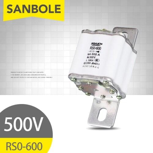RS0-600 RS3-600 Fast Fuse Ceramics 450A 500A 550A 600A AC500V