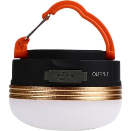 LED Outdoor Camping Tent Magnet Adsorption Hanging Lamp USB Rechargeable Emergency Lighting Waterproof Lamp