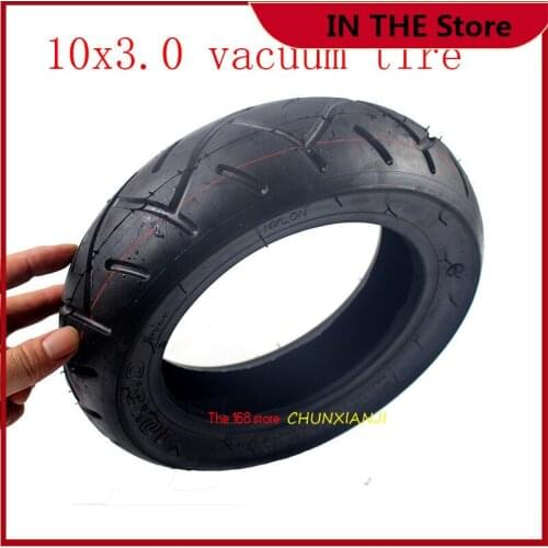 Lightning Shipment 10*3.0 Electric Scooter Tubeless Vacuum Tire 10x3.0 Scooter Vacuum Tyre 10 Inch Widening and Thickening Tire