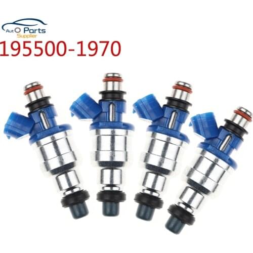 4Pcs/Lot 195500-1970 1955001970 B6S7-13-250 fuel injector for Ford Probe Kia Sephia Mazda 626 929 MX-3 MX-6 Miata 1.6L 2.2L