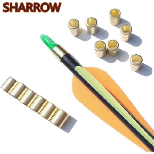 50pcs Archery Explosion Proof Ring Fit OD 8mm Arrow Shaft Protector Nokes For Arrow Outdoor Training Shooting Accessories