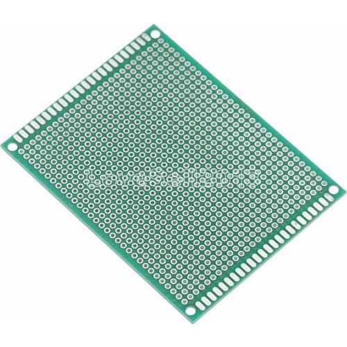 7x9 7*9cm Double Side Prototype PCB Tinned Universal Board Experimental Plate Circuirt Hole Bread Board 2.54mm Grid Glass Fiber