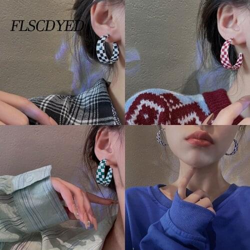 Серьги-гвоздики FLSCDYED China At AliExpress