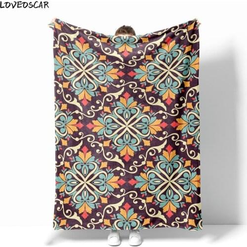 Moroccan Summer Ethnic Blanket Decorative Bed Sofa Throw Tapestry Wall Garden Decoration Beach Cover Texture Pattern Bedroom