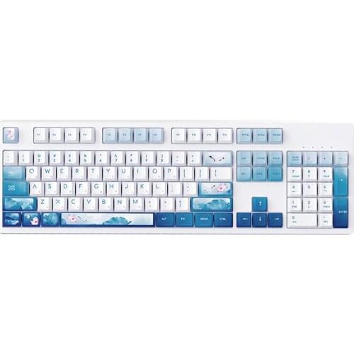 Ajazz AK535 Mechanical Gaming Keyboard PBT Keycaps USB Wired Keyboard With Cherry MX Switch For PC/Laptop