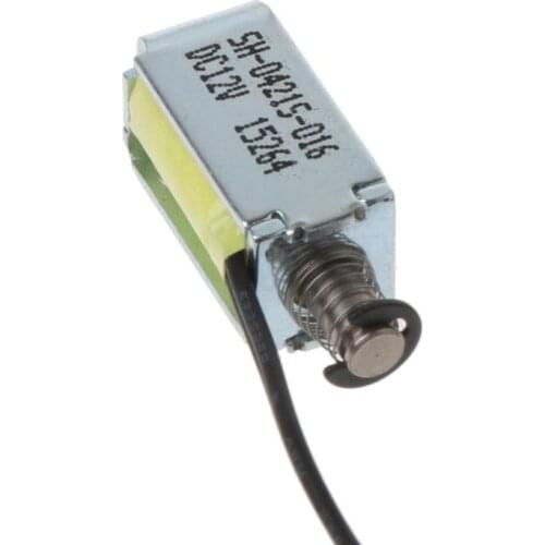 Micro Mini Solenoid Valve Electromagnet Open Frame DC 12V Push-Pull Type Magnet Dropshipping