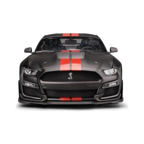Maisto 1:18 2020 Ford Mustang Shelby GT500 Diecast Model Black New in Box