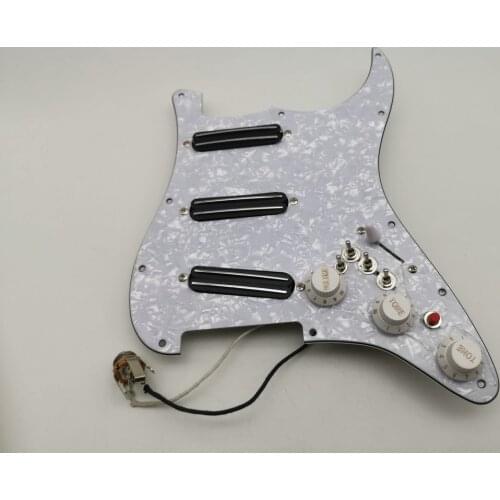 Stratocas style Guitar Pickups fully loaded pickguard Humbucker Pickups Equipment Multifunctional push-pull single cut switch