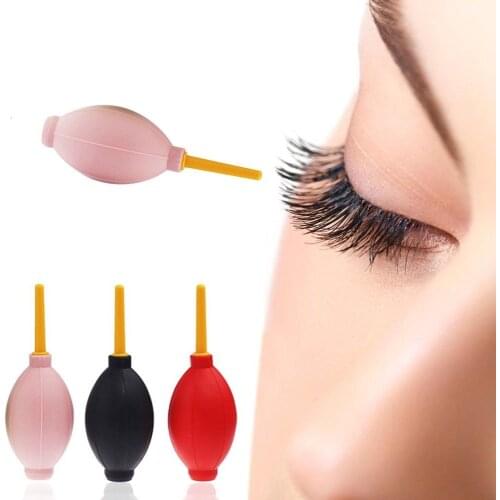 100pcs/lot False Eyelashes Glue Dryer Blowing Eye Lashes Extension Air Blower Manually Drying Device Tool Free DHL