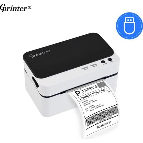 High Speed Portable Shipping Label Printer USB Port Direct Thermal Printer Label Maker Sticker for Barcode Label Printing