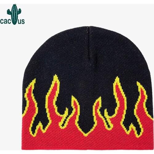 Winter Hat for Women Woolen Thickened Knit Hats Beanies Warm Hat Soft Casual Fashion Street Dance Hip-hop Cap Ski Hat