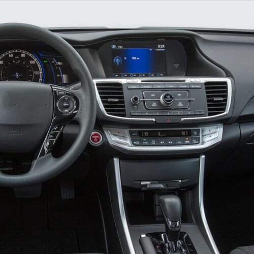 128G For Honda Accord 9th 2013-2017 Android Radio Tape Recorder Car Multimedia Player Stereo Head Unit GPS Navi 1 din Auto Audio