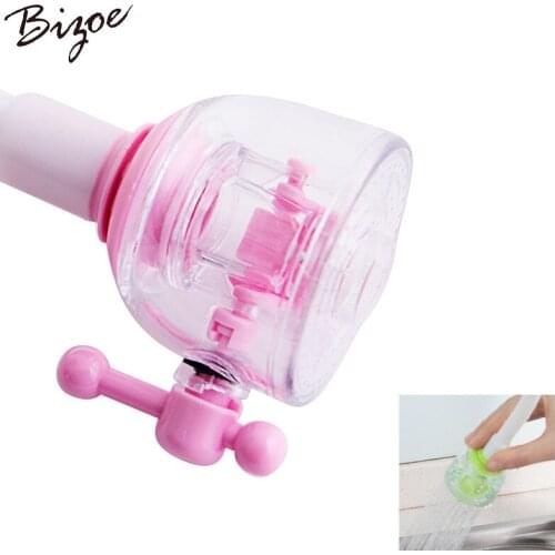 2pcs faucet can rotate 360 degree shower head antispattering water-saving tap nozzle extended filter water saving device