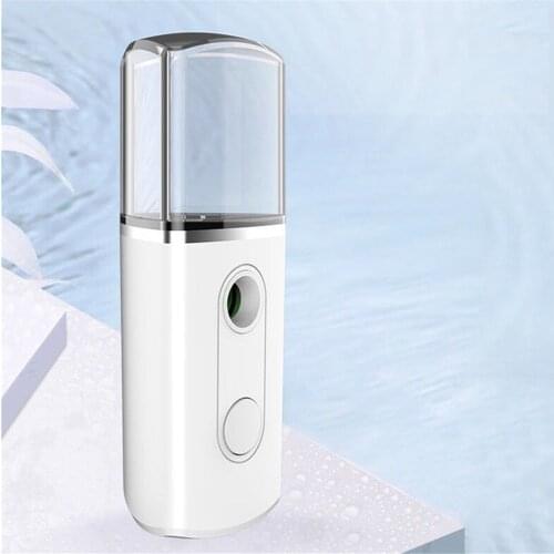20ML Mini Nano Spray Water Replenishing Instrument ABS Material USB Charging For Two Hours Atomized Skin Humidifier