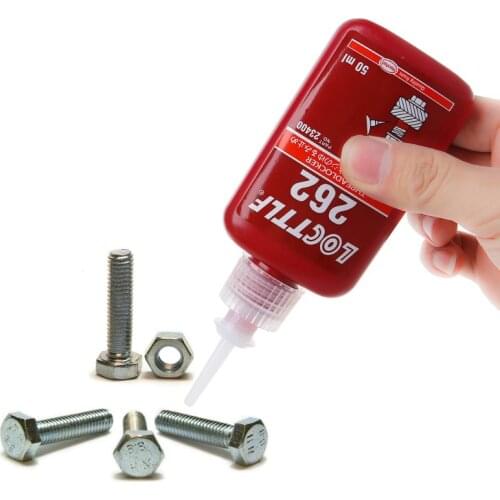 262 Thread Locker Adhesive Sealant Glue Locktite Prevent Oxidation Screw Use