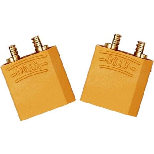 50 pairs XT90 Battery Connector Set 4.5mm Male Female Gold Plated Banana Plug 20% off