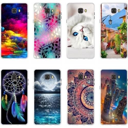 Phone Cases For Samsung Galaxy C9 Pro C9000 Case 6.0" Cute Cartoon Soft Silicone Back Cover Fundas For Samsung C9 Pro Case Coque