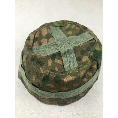 WWII GERMAN SOLDIER PARATROOPER DOT 44 PEA CAMO M38 HELMET COVER MILITARY REPRO World military Store