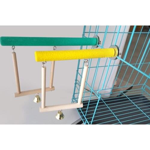 LHXMAS PET TOYS Bird nail file Parrot interactive relief Monk Little Sun molar Rod toy grinding claw Stick Stand bar