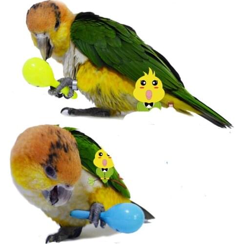 Lhxmas Bird Toy Bird Toys Set Parrot toys macaw sand foot toys 3 pcs set