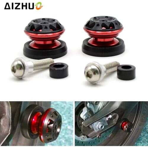 Motorcycle Swingarm Slider Spool Stand Screw 6mm 8mm 10mm FOR YAMAHA XV 950 RACER TDM 900 MT-125 MT125 MT-01 YBR 125 YZF R15