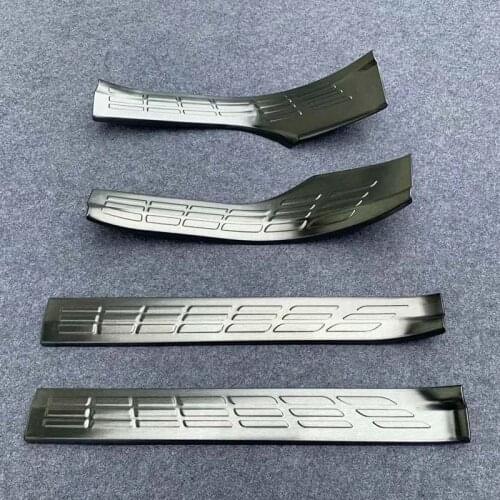 For Toyota Raize 2020 2021 Stainless Interior Door Sill Scuff Plate Kick Guard Pedal Threshold Bar Protector Car Accessories