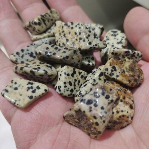 New Natural Spotted Dalmatian Jasper Stone