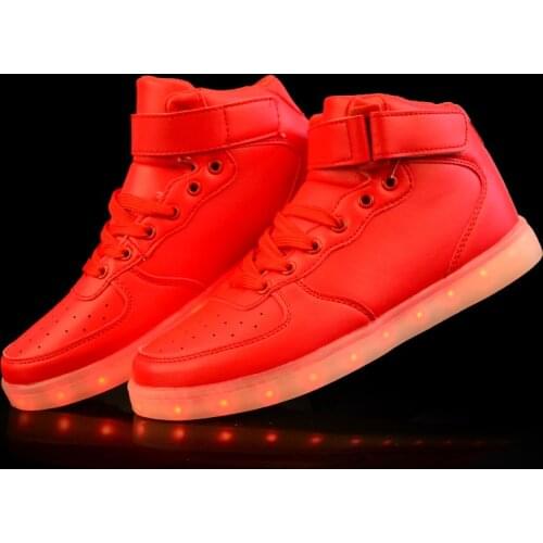 My Hero Academia Izuku Midoriya Led Cosplay Shoes Luminous Neon Basket Casual Shoes High Glowing With Usb Charge Light Up Shoes