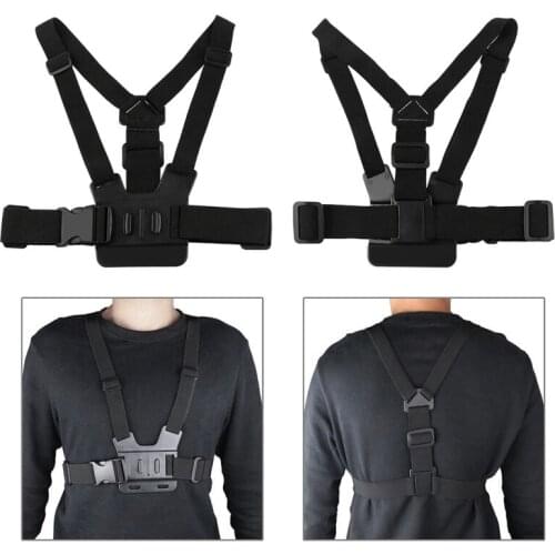 Original PULUZ PU26 Adjustable Elastic Chest Strap Harness Mount for GoPro New Hero6/5 Session
