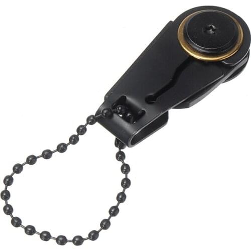 Outdoor Mini Portable Zipper Keyring Knife Foldable Stainless Steel EDC Tool For Daily Emergency Cutting Paper