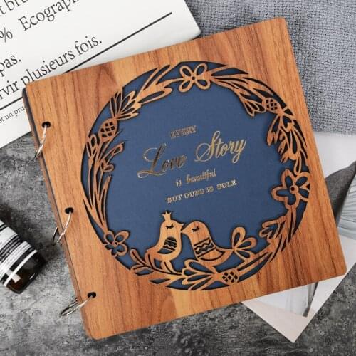 PA3 Plastic film diy manual album paste album creative lovers romantic album shoot growth record