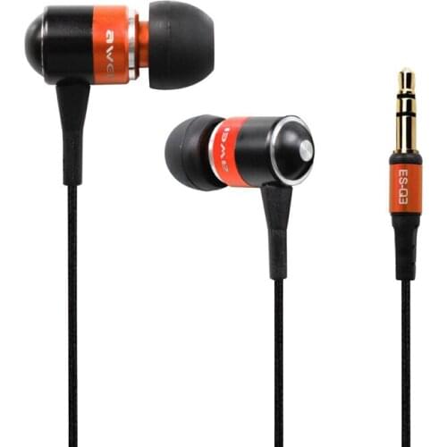 Wired Earphone In-Ear with Clip & Line Protective Cover Stereo Music Ear phone For Iphone Sony Xperia HTC Huawei Mobile Phone