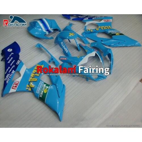 Shells Kit For Suzuki GSXR1000 K5 2006 GSXR1000 K-5 05 06 GSXR 1000 2005 Motorbike Blue Fairing Kit (Injection Molding)