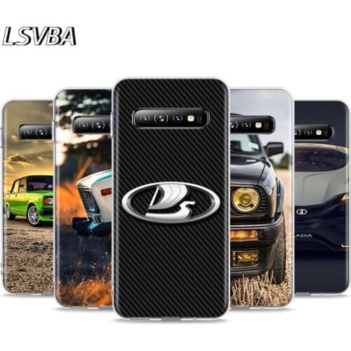 Russia Lada Car For Samsung Galaxy S21 S20 FE Ultra S10 Lite 5G S10E S9 S8 Plus S7 S6 Edge Phone Case