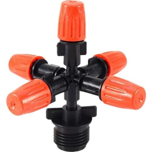 Garden Sprinklers Automatic Watering Grass Lawn 360 Degree Circle Rotating Water Sprinkler 5 Nozzles Garden Pipe Hose