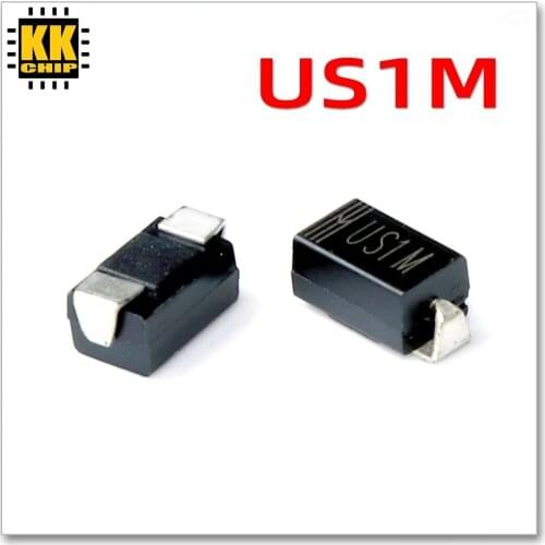 100pcs/lot US1M SMA Rectifier diode