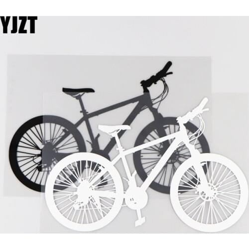 YJZT 17.9CM*11.9CM Bicycle Fashion Car Sticker Decoration Vinyl Decal 1A-0052